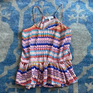 Colorful patterned tank • The Vanity Room